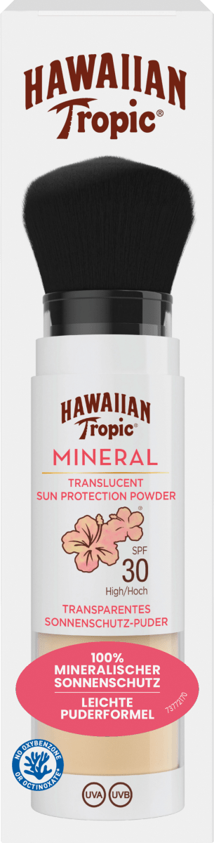 Минеральная солнцезащитная пудра прозрачная SPF 30 4,25 г. Hawaiian Tropic