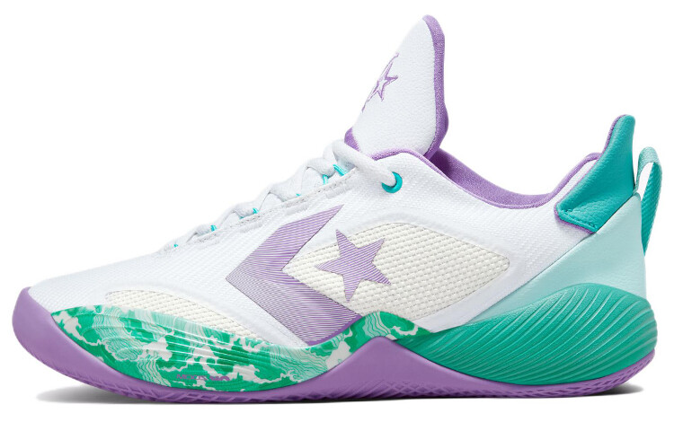

Converse All Star BB Shift Белый Пиксель Фиолетовый