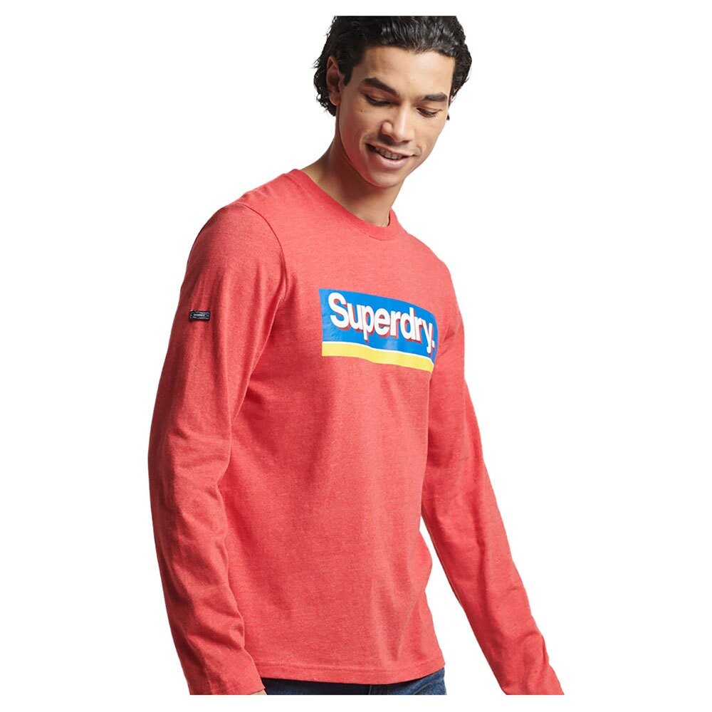 

Футболка с длинным рукавом Superdry Vintage Cl Seasonal, красный
