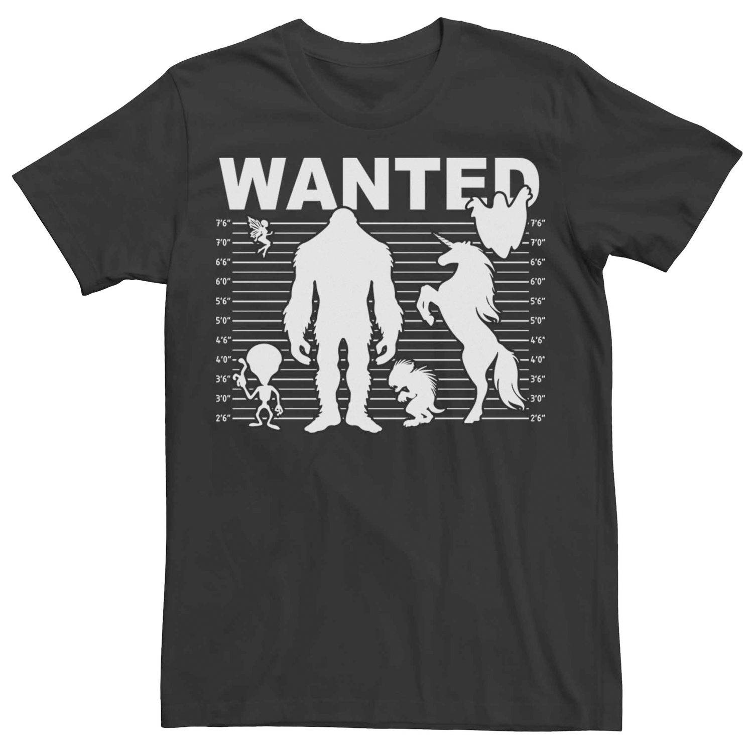 Мужская футболка с изображением мифических существ Most Wanted Licensed Character атлас мифических существ