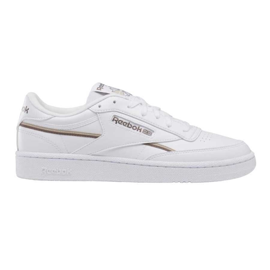 Кроссовки Reebok Club C 85 Vegan , белый кроссовки reebok classic club c 85 vegan белый золотой зеленый