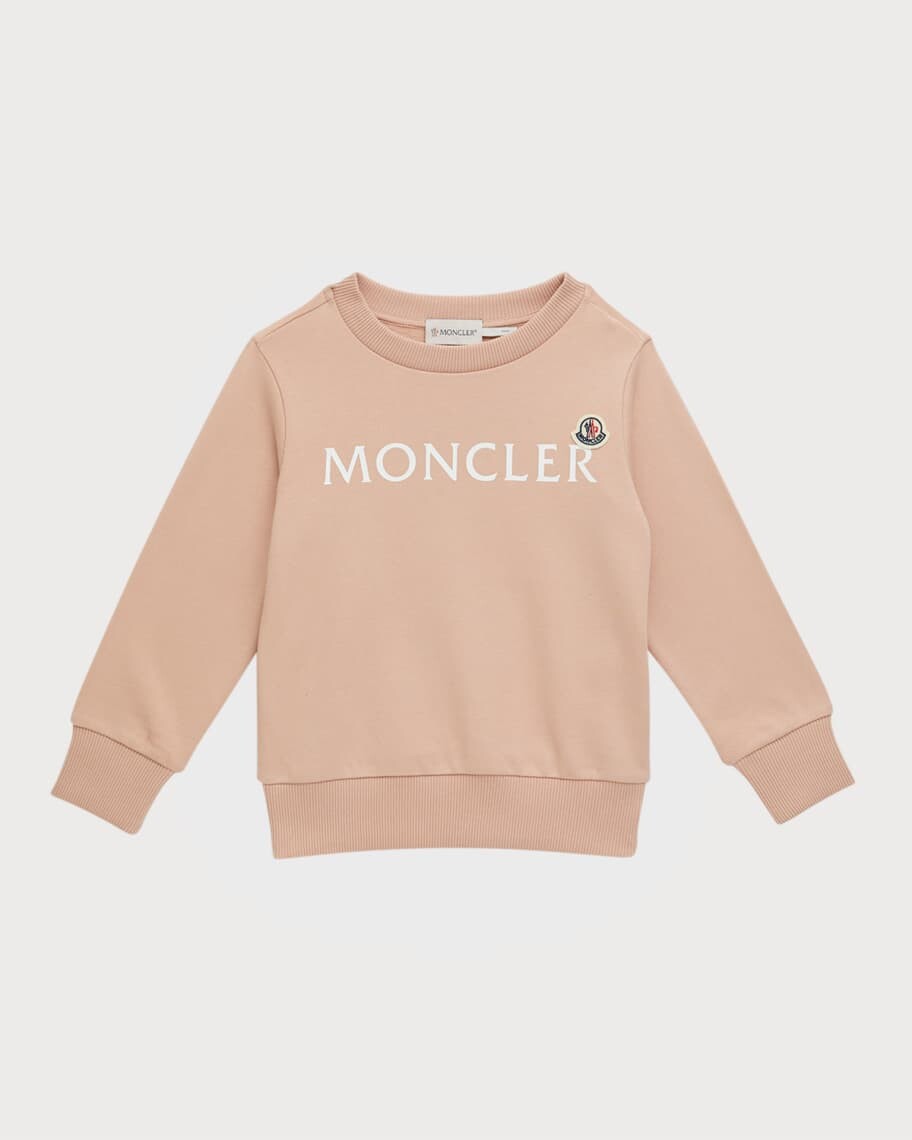 

Толстовка для девочек С логотипом на груди, размер 4–6 Moncler