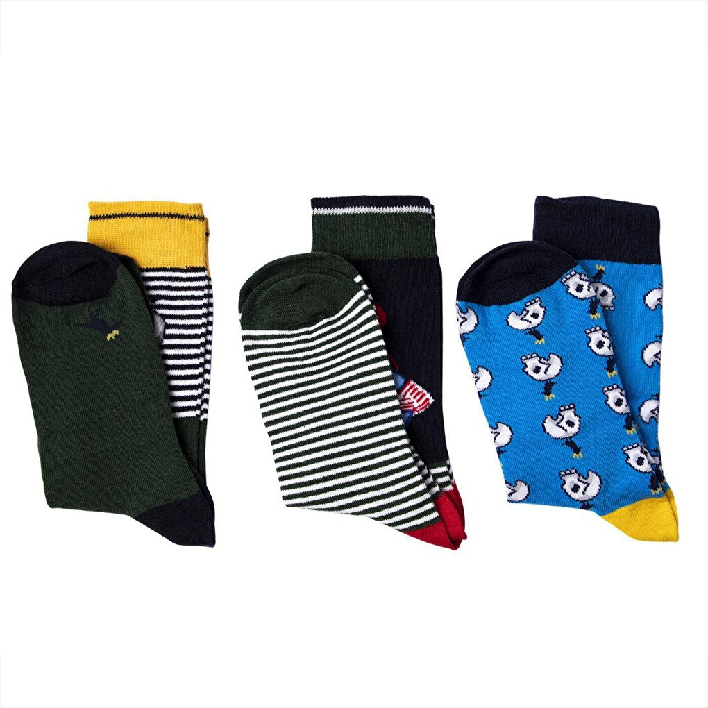 Мужской комплект носков из 3 носков Biggdesign набор носков мужской праздник именные