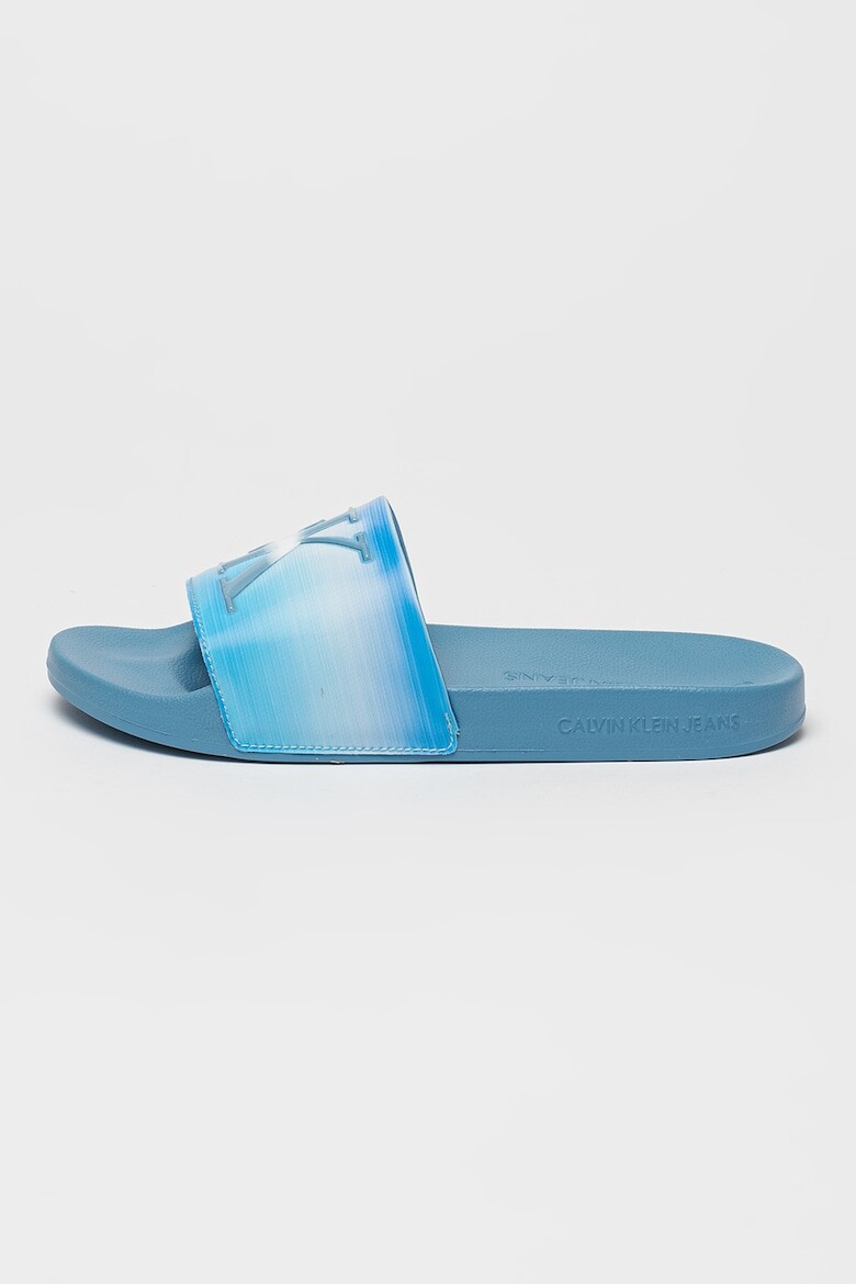 

Тапочки с логотипом Calvin Klein Jeans, синий
