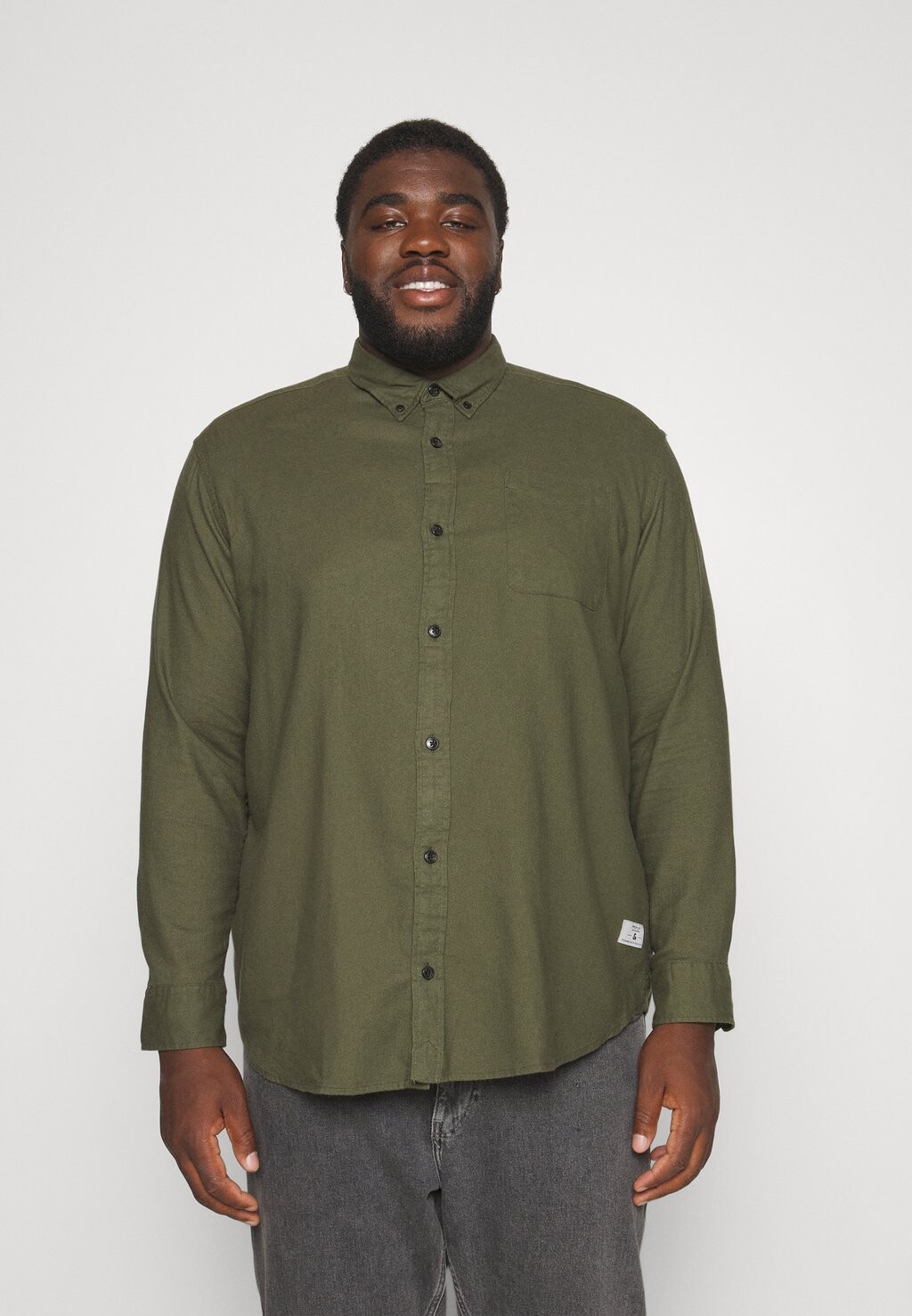 

Рубашка JPRBLUBROOK Jack & Jones, виноградный лист