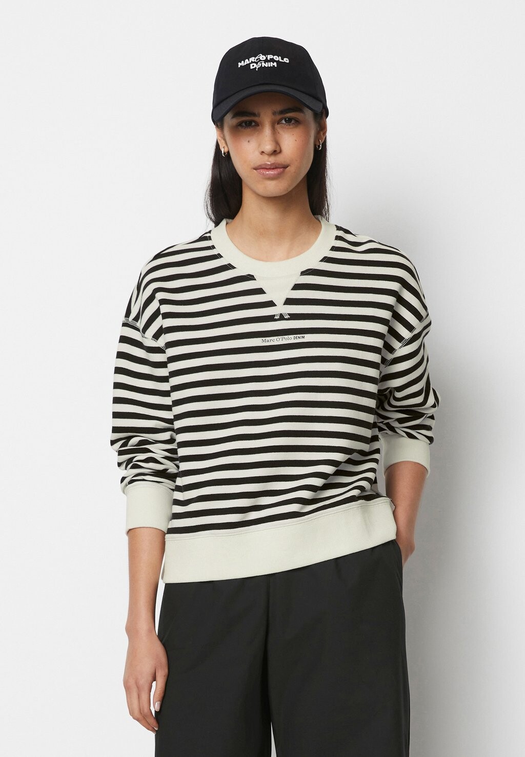 

Толстовка STRIPES Marc O'Polo DENIM, черный