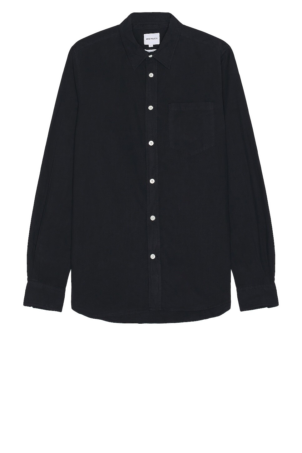 

Рубашка Norse Projects Osvald Cotton Tencel, цвет Dark Navy