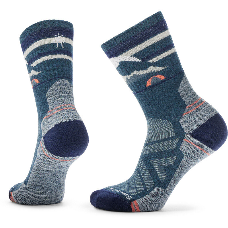 

Женские легкие носки для походов с новым узором Smartwool, синий
