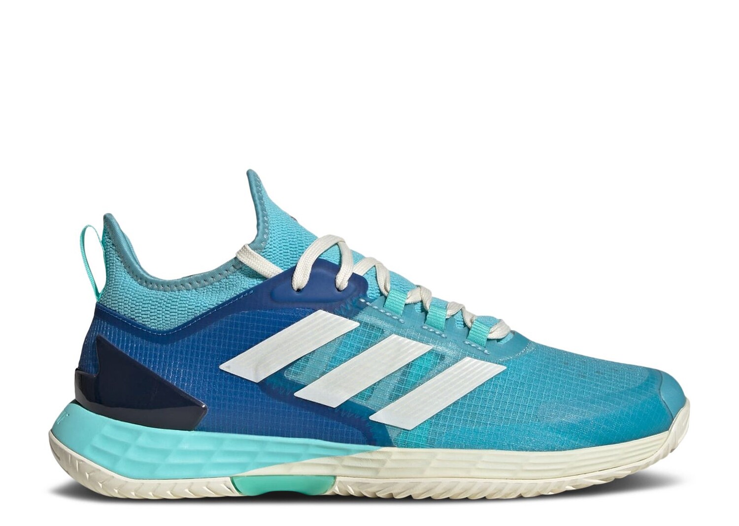 

Кроссовки adidas Adizero Ubersonic 4.1 'Light Aqua Off White', синий