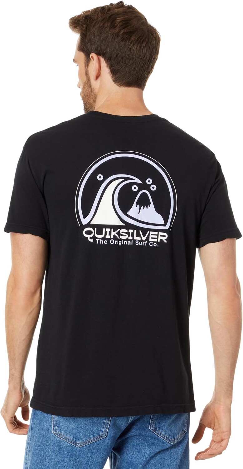 

Футболка с короткими рукавами Clean Circle Quiksilver, черный