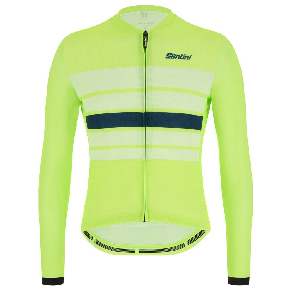 

Джерси с длинным рукавом Santini Ecosleek Bengal, зеленый