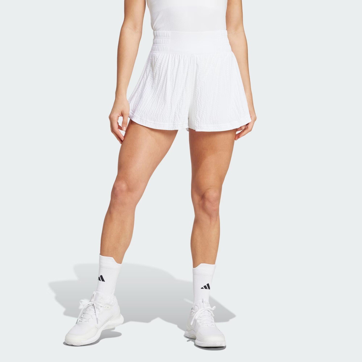 

Шорты из жатого хлопка Tennis Pro Adidas, цвет White