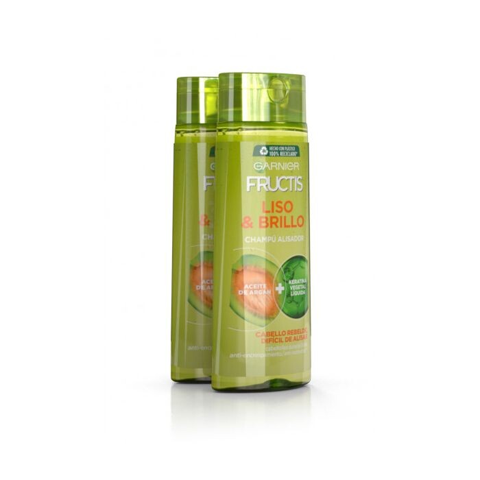 

Шампунь Fructis Duplo Champú Liso & Brillo Garnier, Set 2 productos