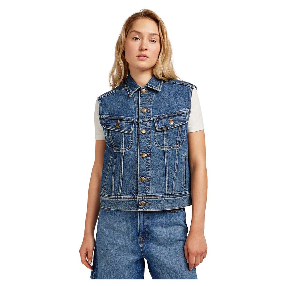

Жилет Lee Sveless Rider Vest, синий