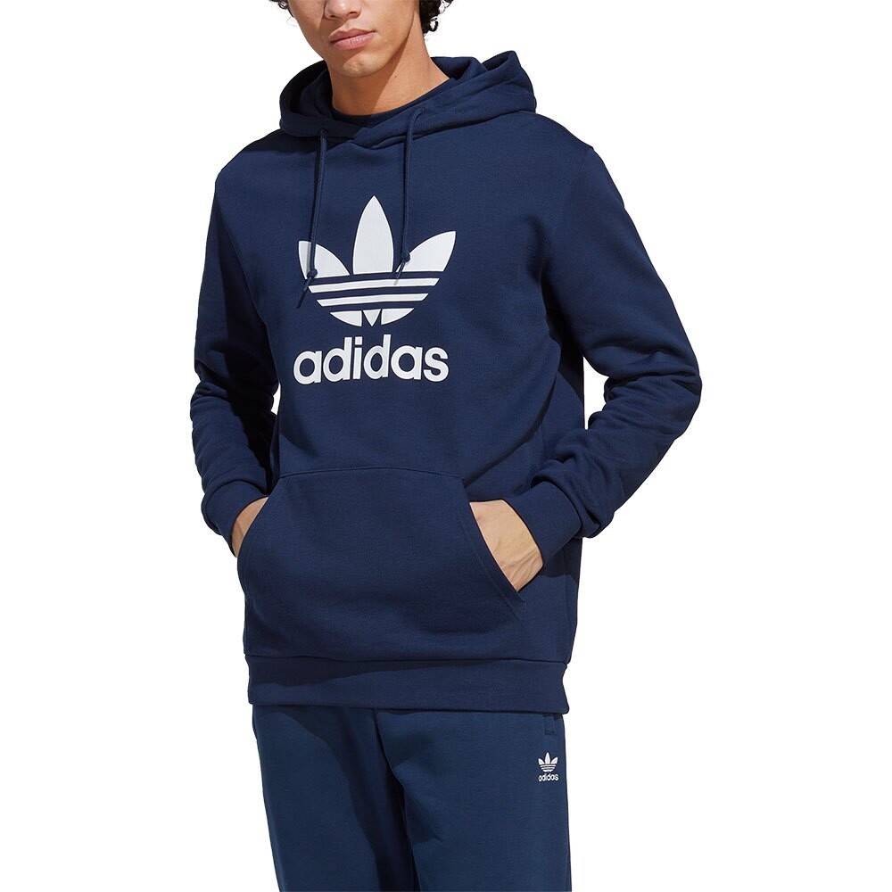 Худи adidas Originals Adicolor Classics Trefoil, синий adidas originals adicolor classics trefoil boxy