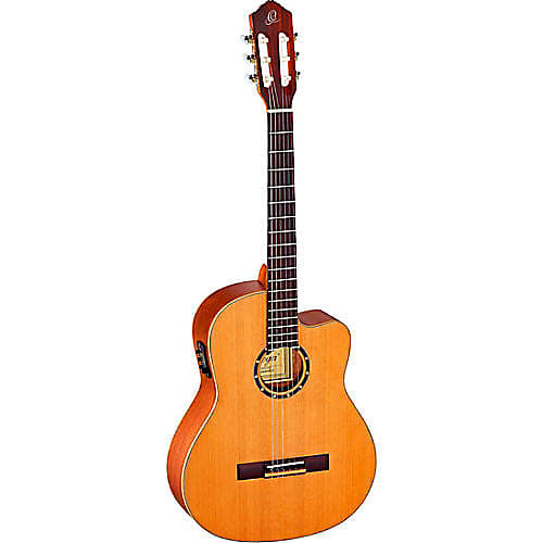 Акустическая гитара Ortega Family Series Pro RCE131 Acoustic-Electric Slim Neck Nylon String Guitar Satin Natural ortega rce131 family series pro