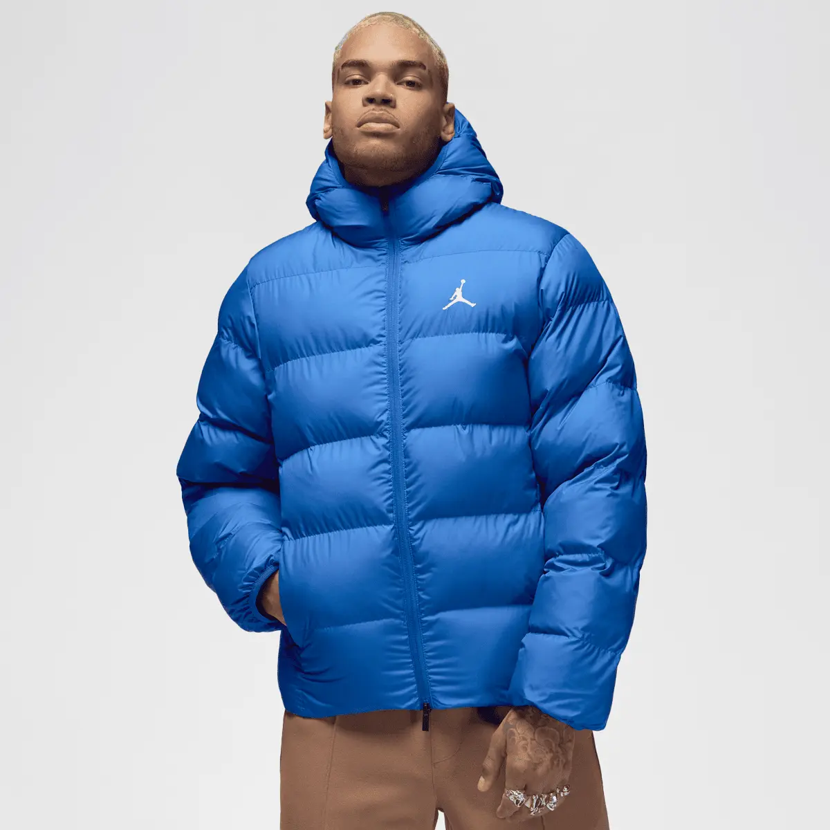 

Куртка Jordan Brooklyn Puffer Jacket, синий