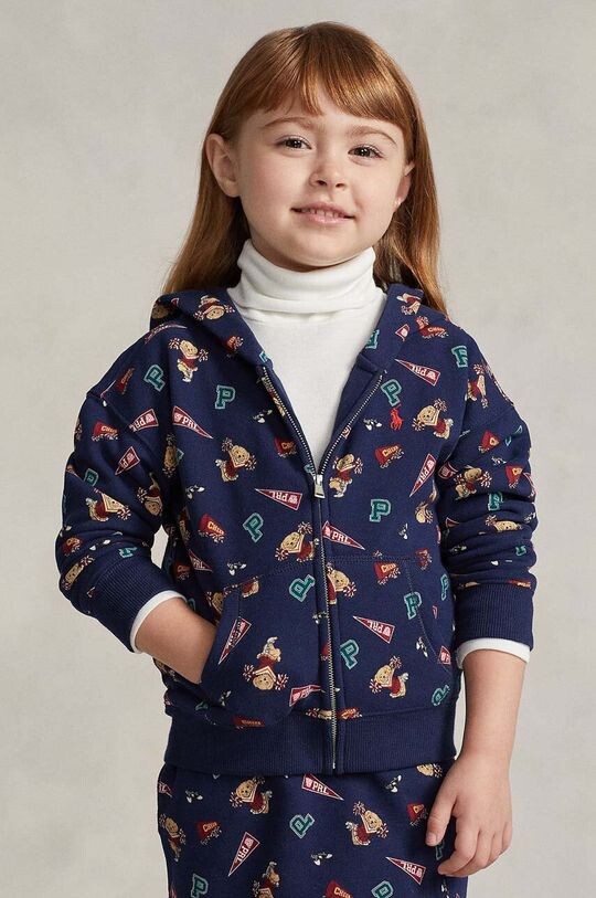

Детская толстовка Polo Ralph Lauren, темно-синий