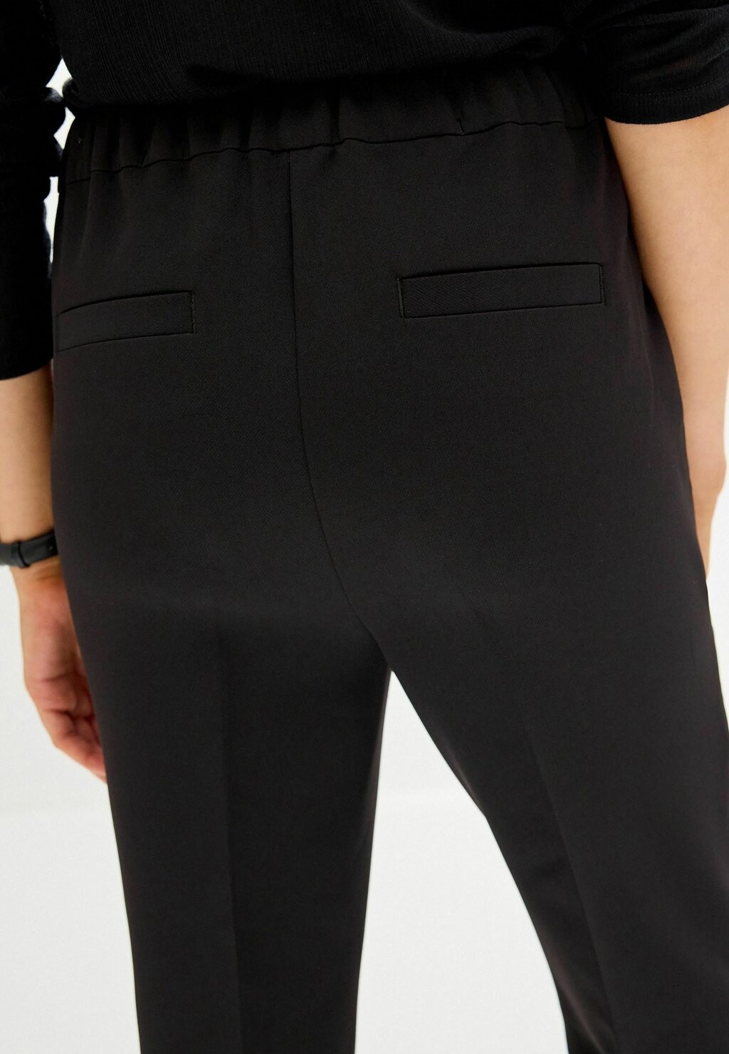 

Тканевые брюки TAILORED ELASTIC BACK Next, черный