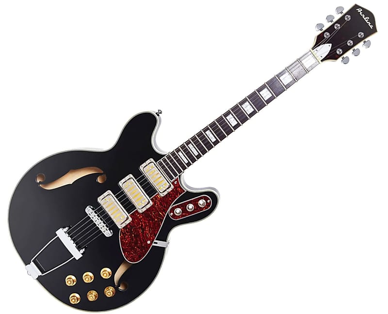Электрогитара Eastwood Airline H77 Electric Guitar - Black airline