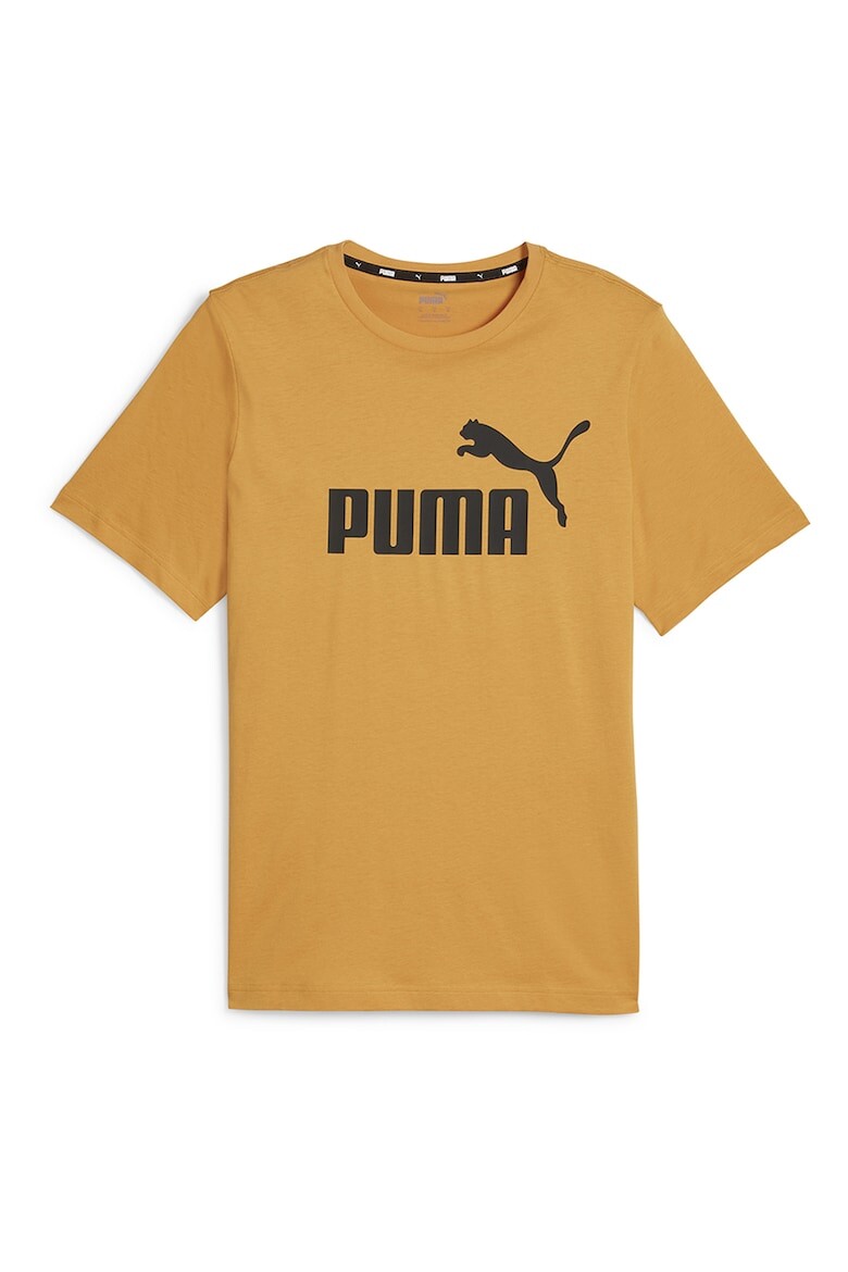 

Хлопковая футболка с логотипом Essential Puma, охра