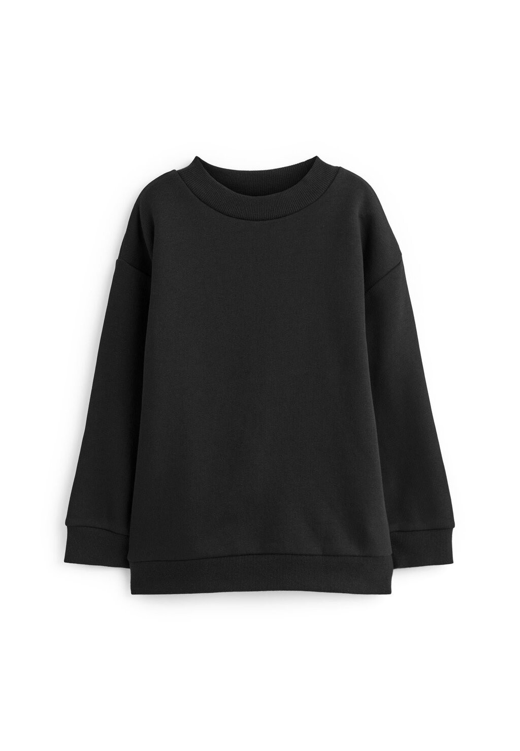 Толстовка PLAIN CREW SWEATSHIRT Next, цвет black толстовка premium texture crew next цвет black