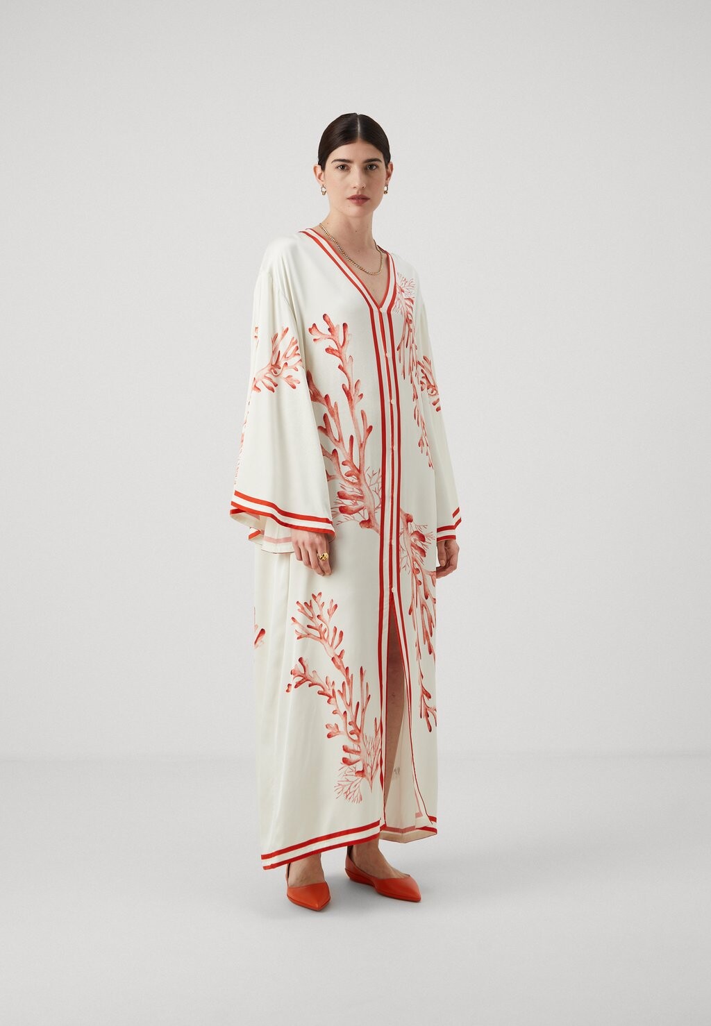 

Платье макси NAYA PRINTED KAFTAN By Malina, разноцветный