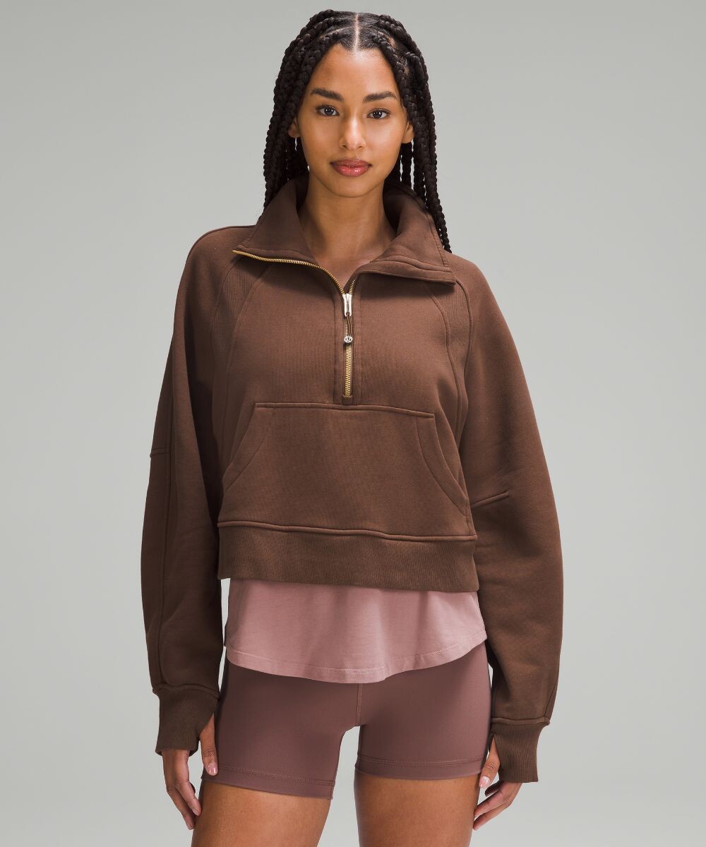 

Худи Lululemon, коричневый