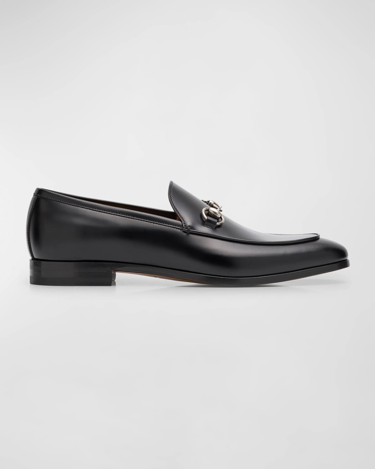 

Мужские кожаные лоферы Next Bit Gucci, цвет Black