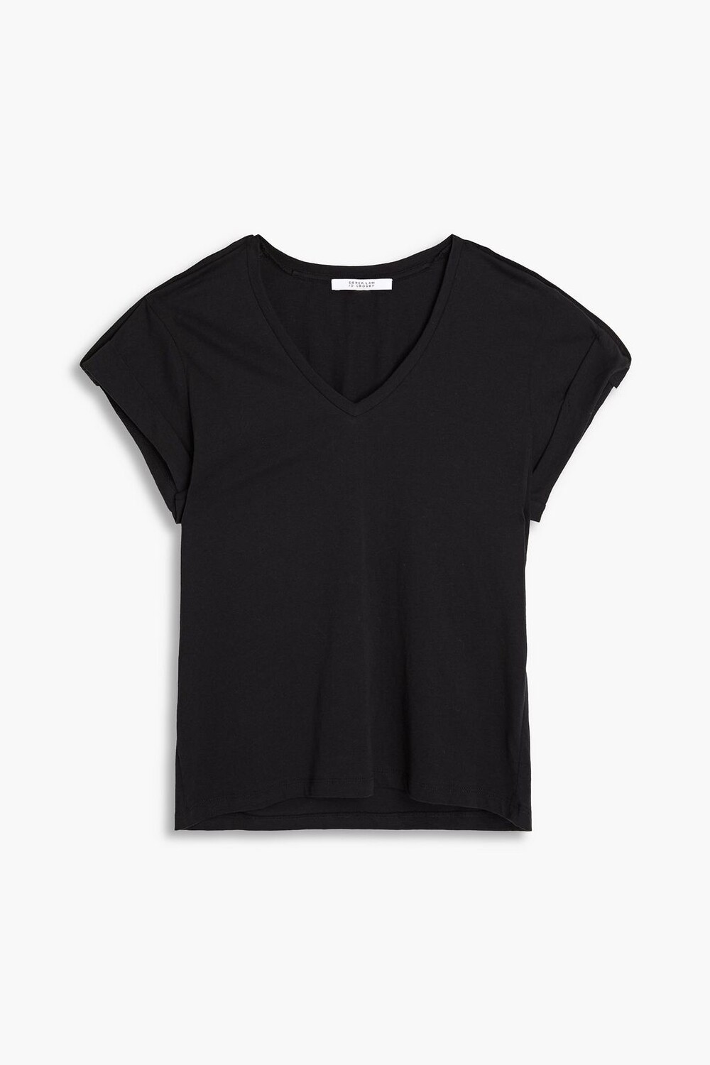 

Футболка Lynne из хлопкового джерси DEREK LAM 10 CROSBY, черный