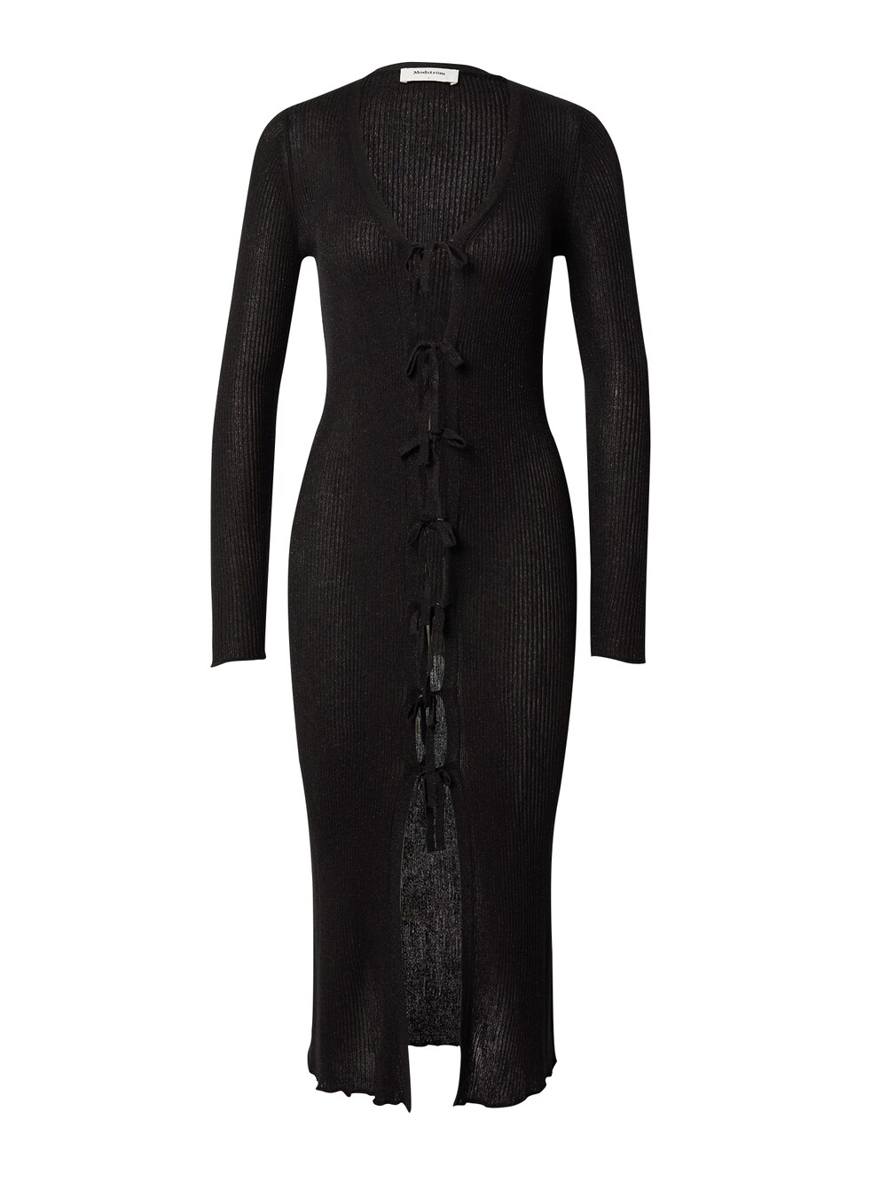 цена Вязанное платье modström Faddie, черный