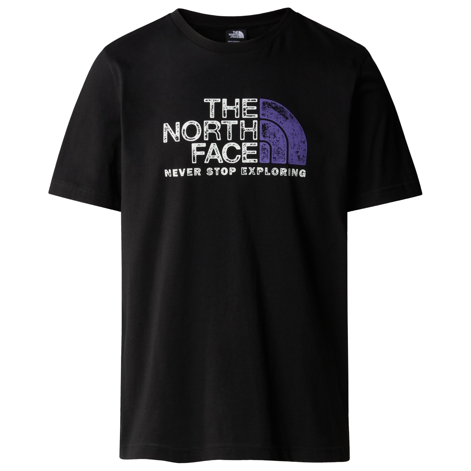 футболка the north face s s mountain line tee цвет desert rust Футболка The North Face S/S Rust 2 Tee, цвет TNF Black