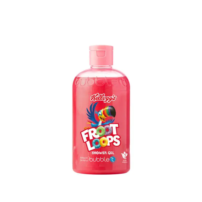 

Гель для душа kellogg's fruit loops gel baño y ducha Bubble T, объем 500 мл