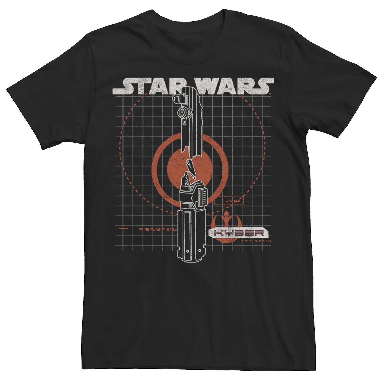 Мужская футболка «Звездные войны: Скайуокер. Восхождение» Кибер Кристалл Star Wars, черный мужская футболка кибер жираф s красный