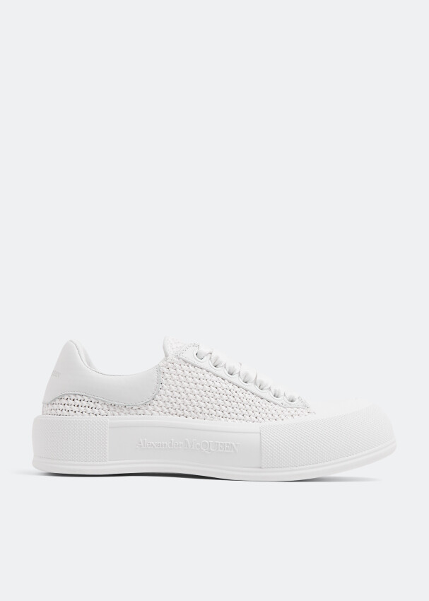 

Кроссовки Alexander Mcqueen Deck Plimsoll, белый