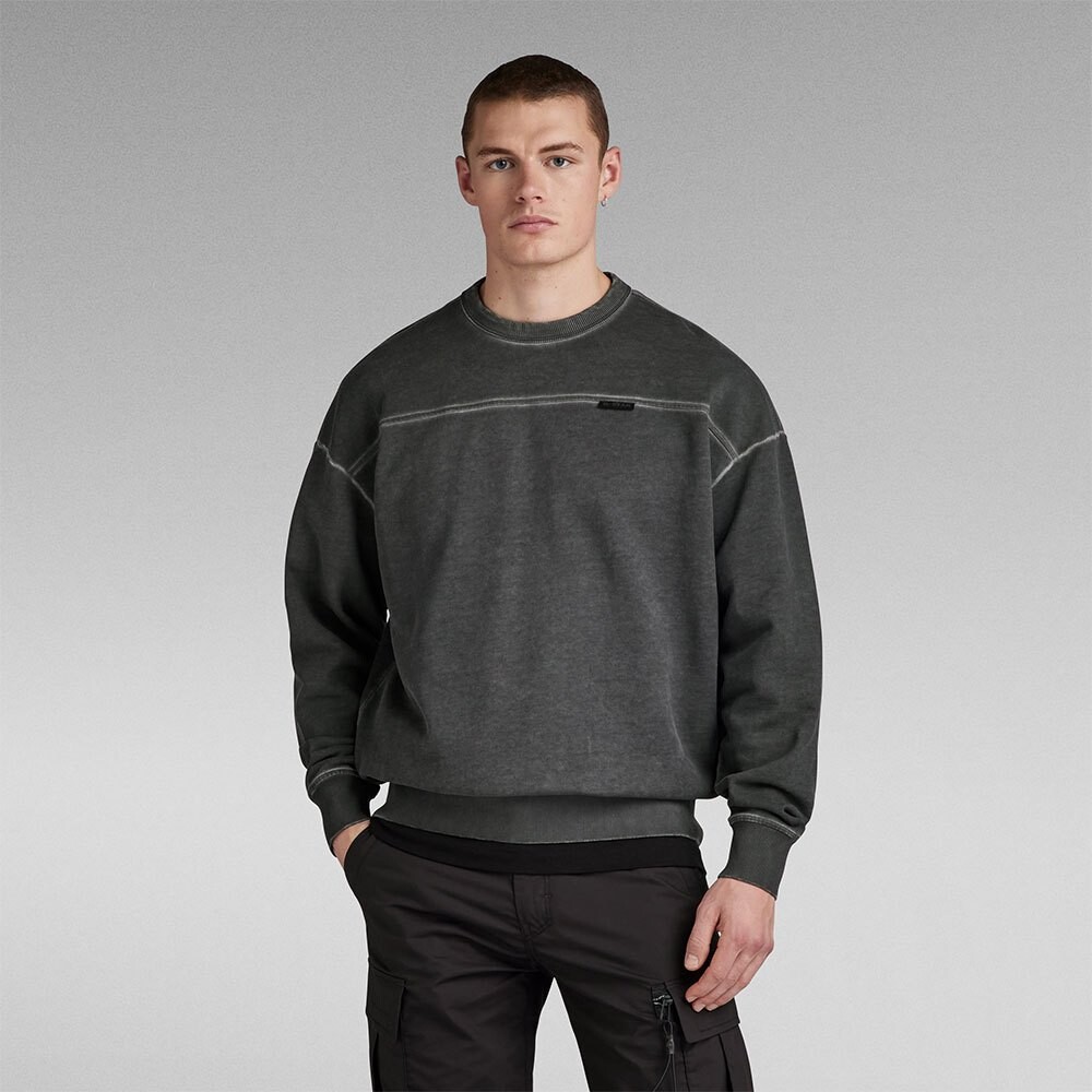 

Толстовка G-Star Garment Dyed Loose R, серый