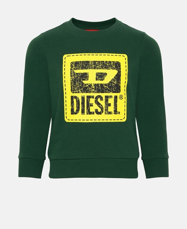 

Толстовка Diesel, темно-зеленый