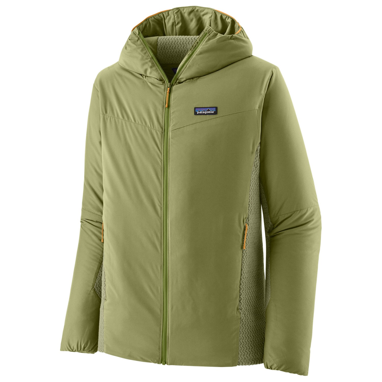 Куртка из синтетического волокна Patagonia Nano Air Light Hybrid Hoody, цвет Buckhorn Green