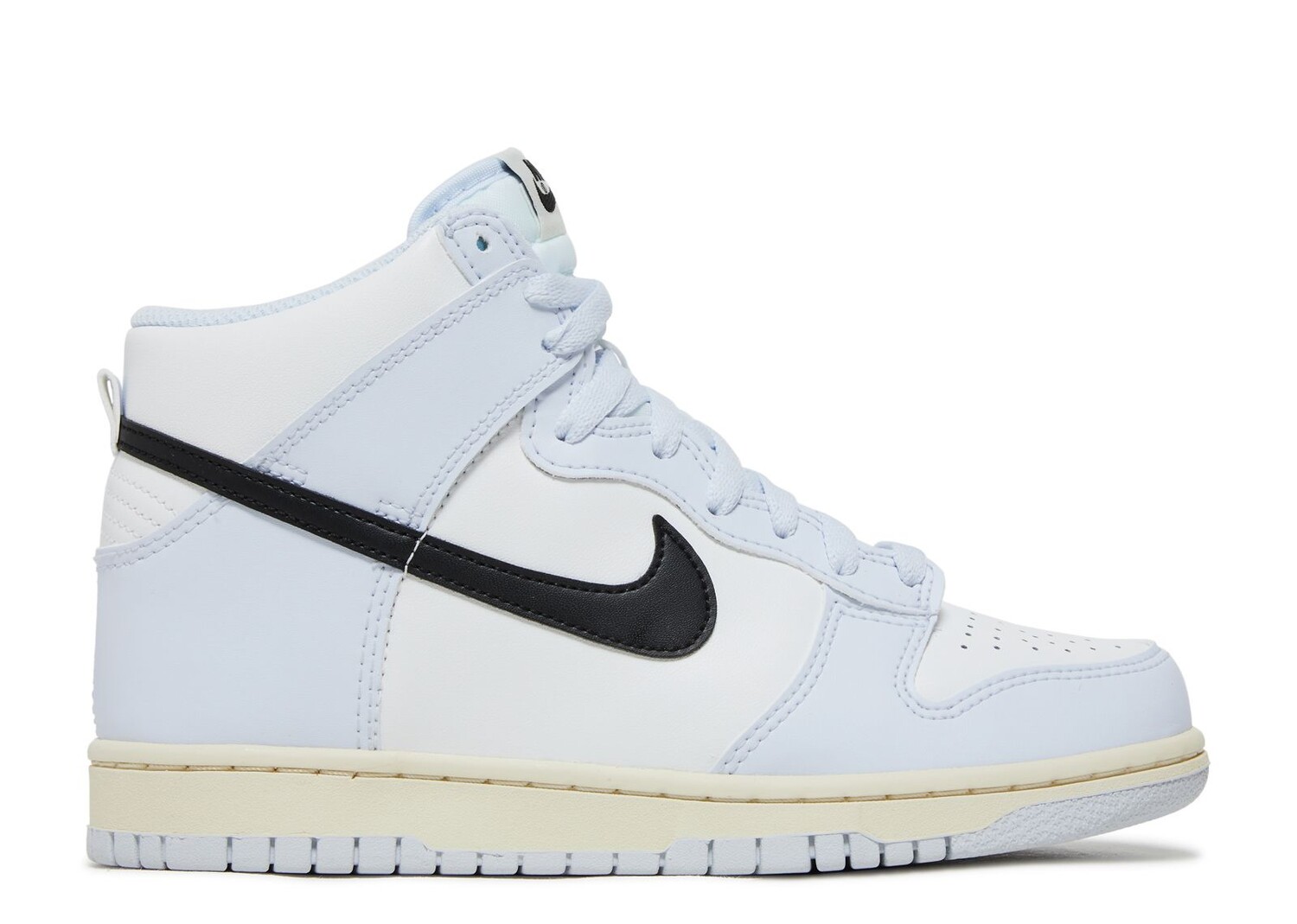 

Кроссовки Nike Dunk High Gs 'Football Grey Black', белый