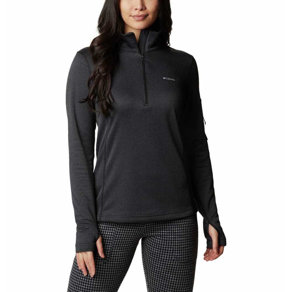 

Флис Columbia W Park View Grid Half Zip, черный