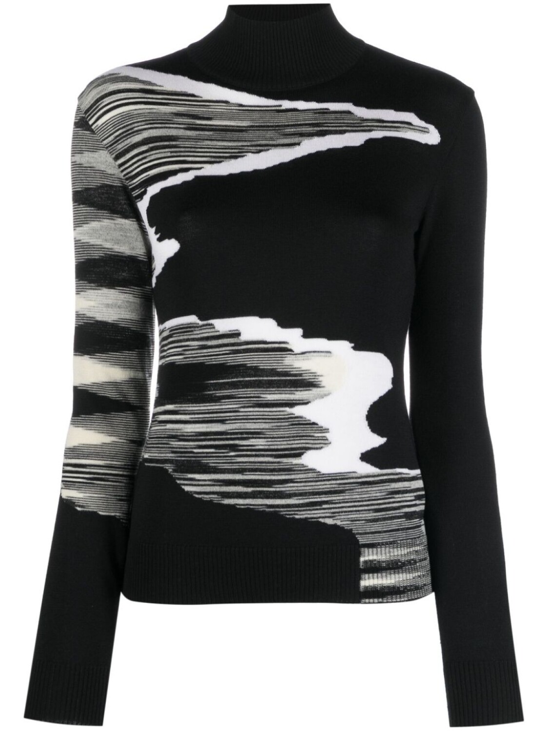 

Missoni джемпер вязки интарсия, черный