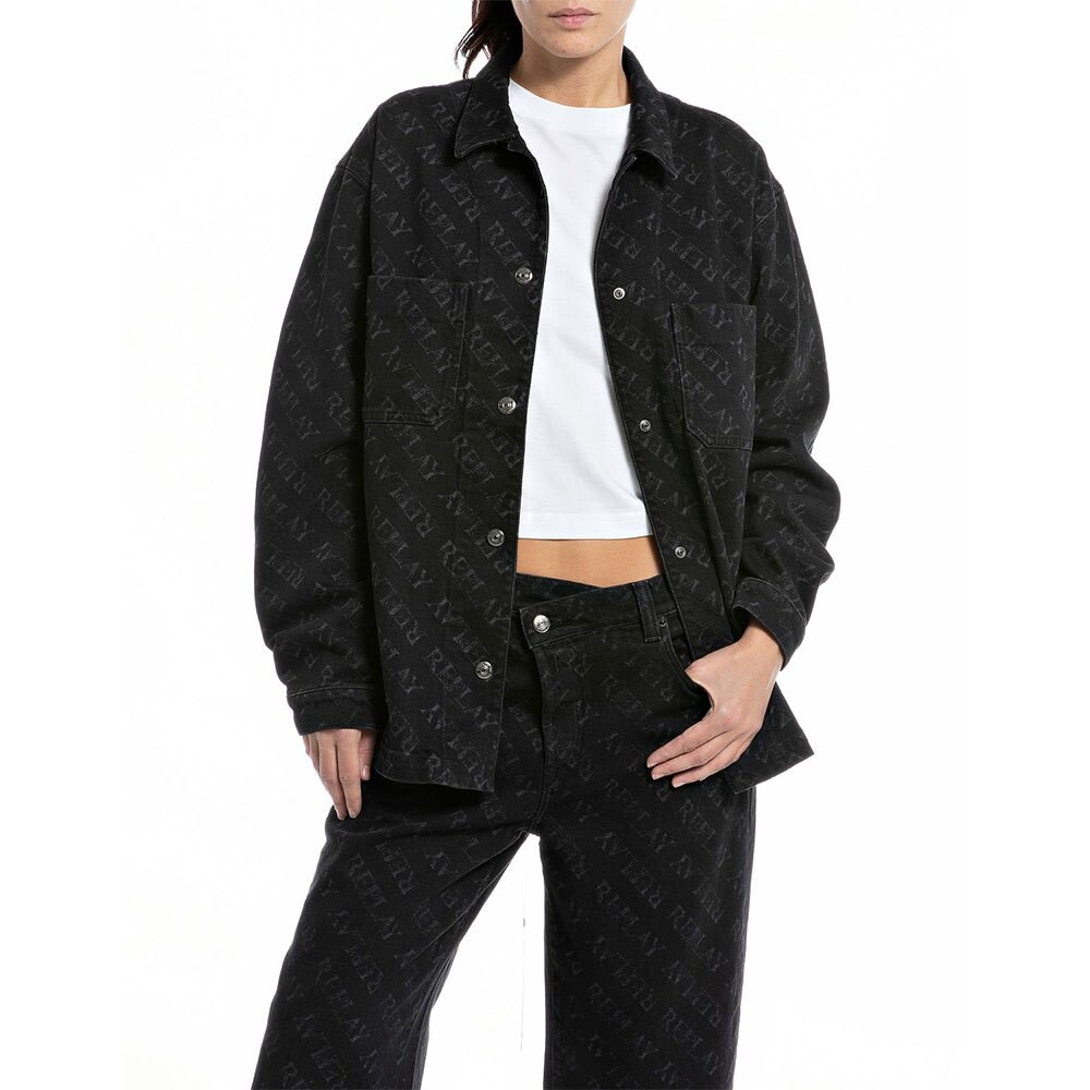 

Куртка Replay W7822 .000.739579L Denim, черный