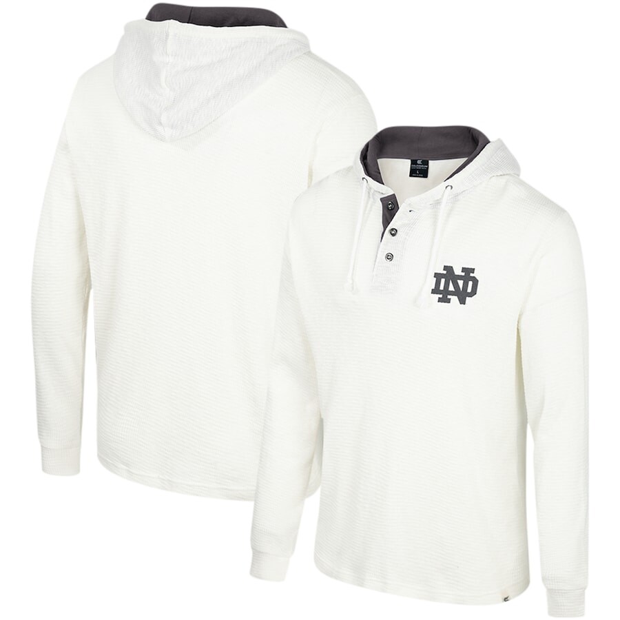 

Футболка с длинным рукавом Colosseum Notre Dame Fighting Irish, белый