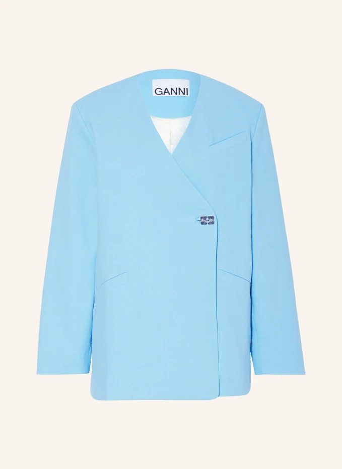 

Блейзер Ganni, синий