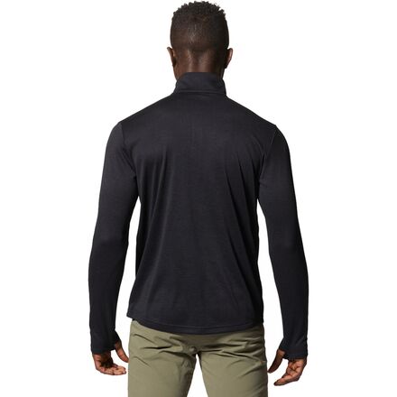 Куртка Rogue Pursuit на молнии 1/4 – мужская Mountain Hardwear, черный