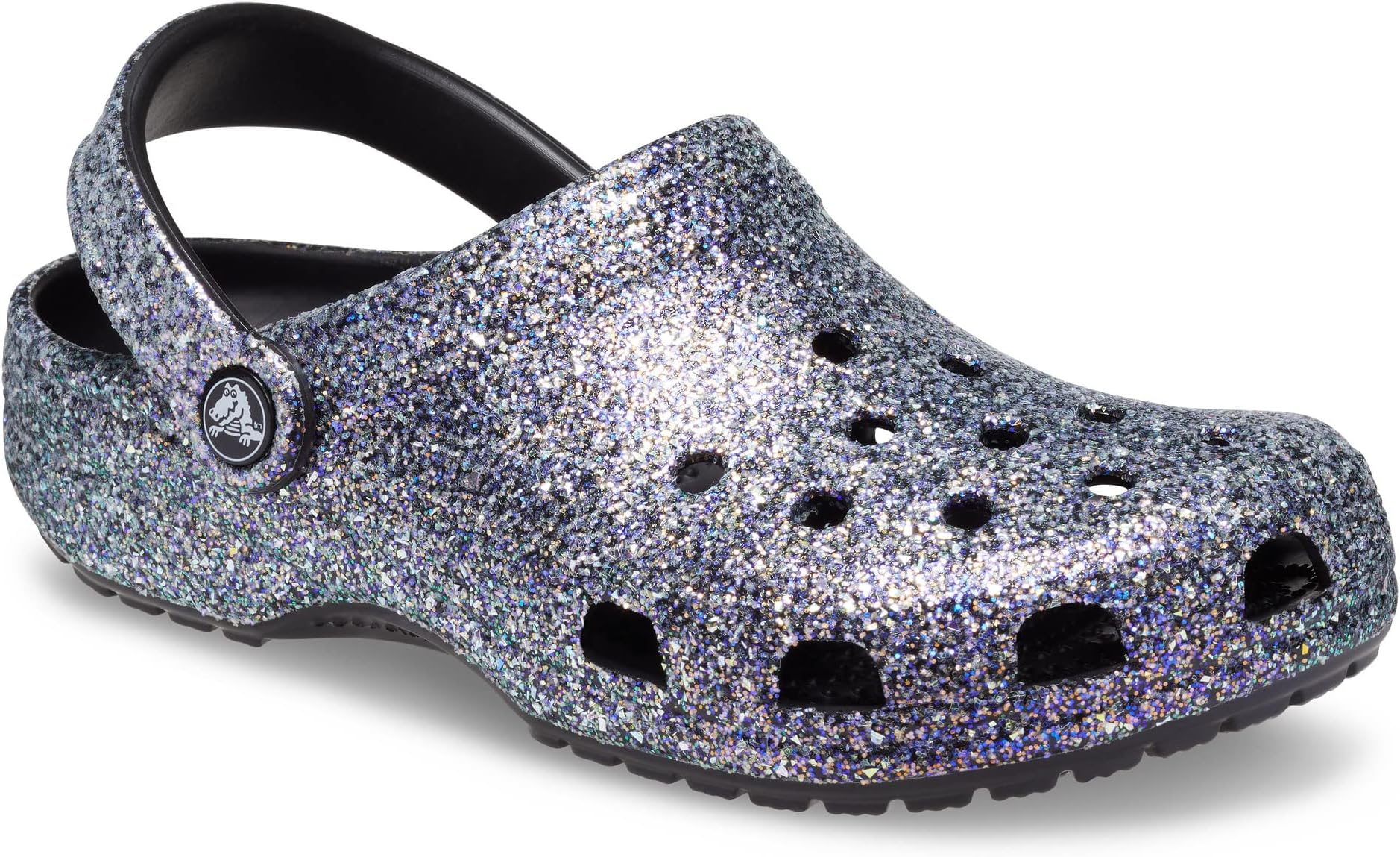 

Сабо Classic Clog - Glitter Crocs, цвет Black/Multi