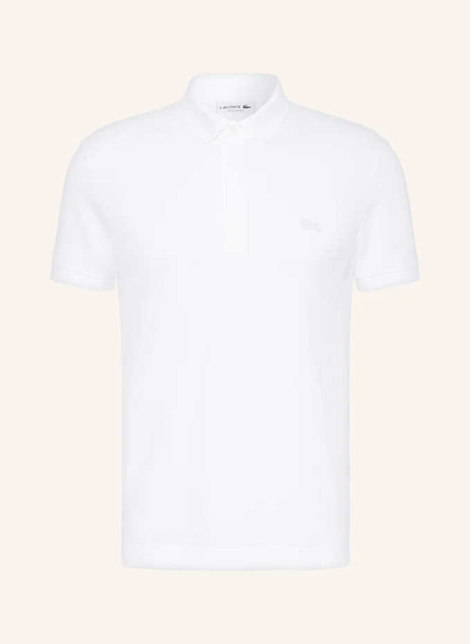 Рубашка-поло из пике Lacoste, белый