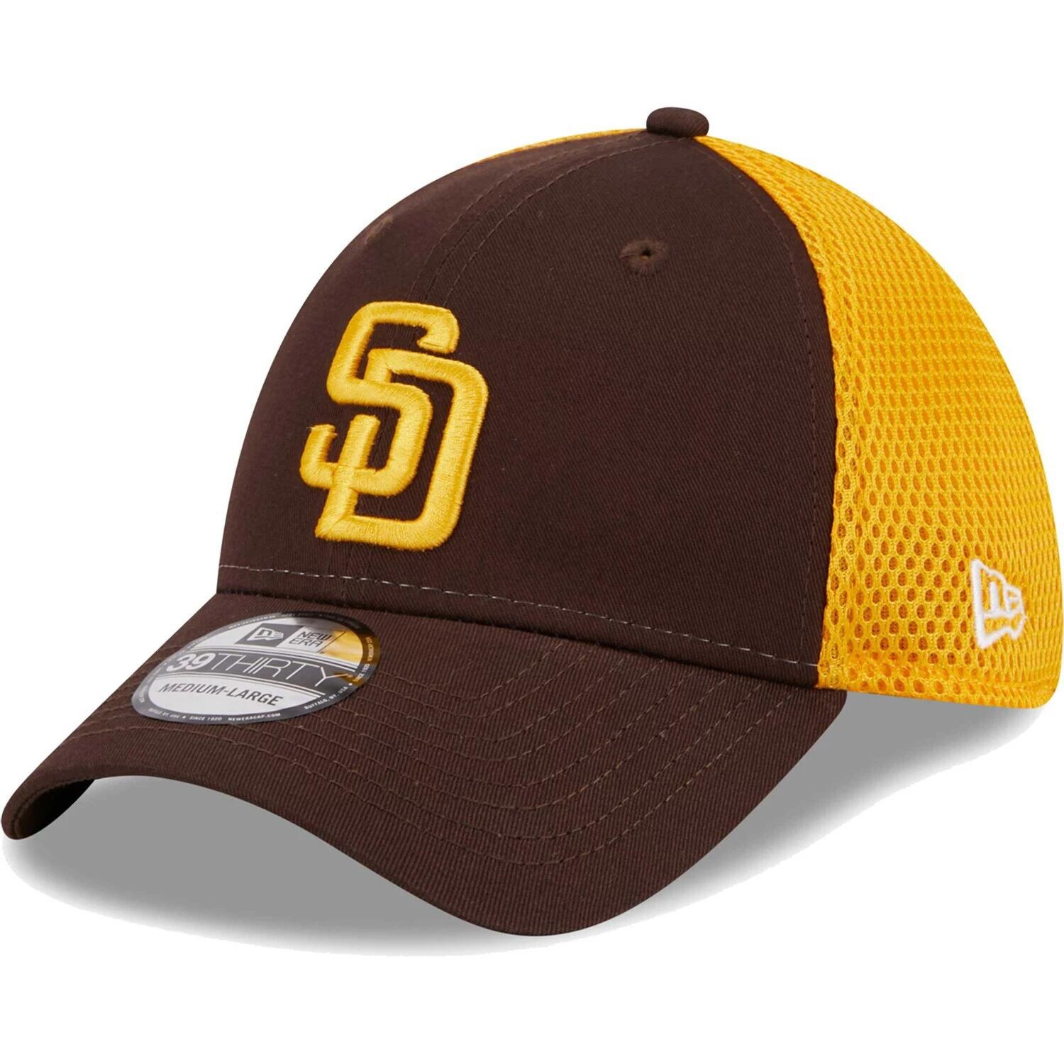 

Мужская кепка New Era Brown San Diego Padres Team Neo 39THIRTY Flex Hat