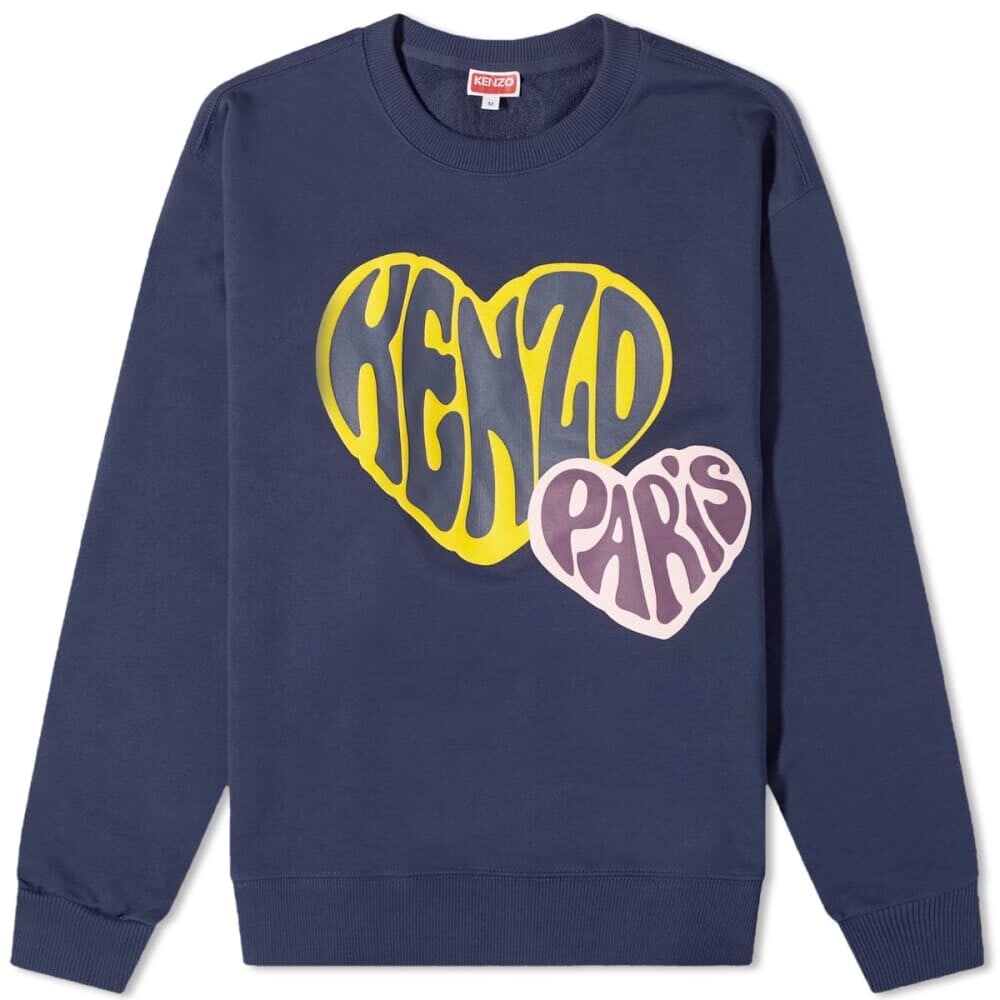 

Свитшот Kenzo Hearts Crew
