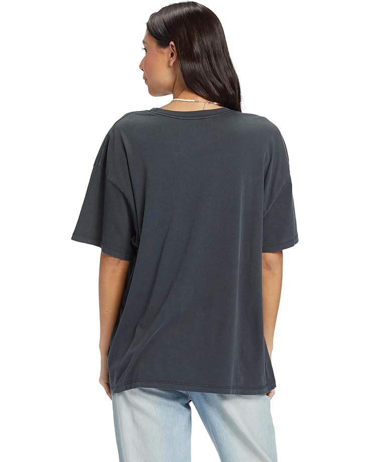 

Футболка Roxy Cosmic Window Oversized Boyfriend T-Shirt, цвет Anthracite